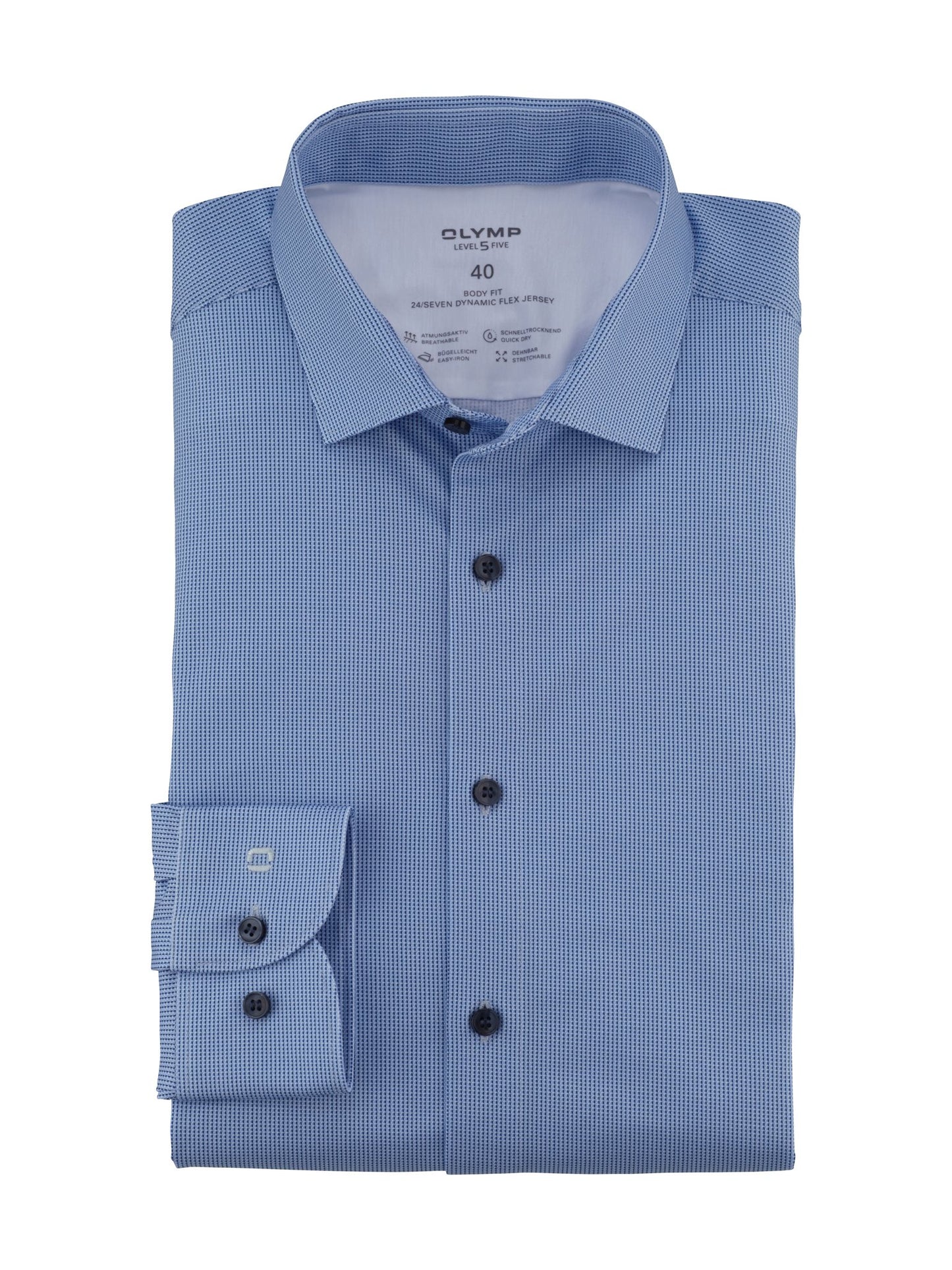24/Seven Body Fit Blue