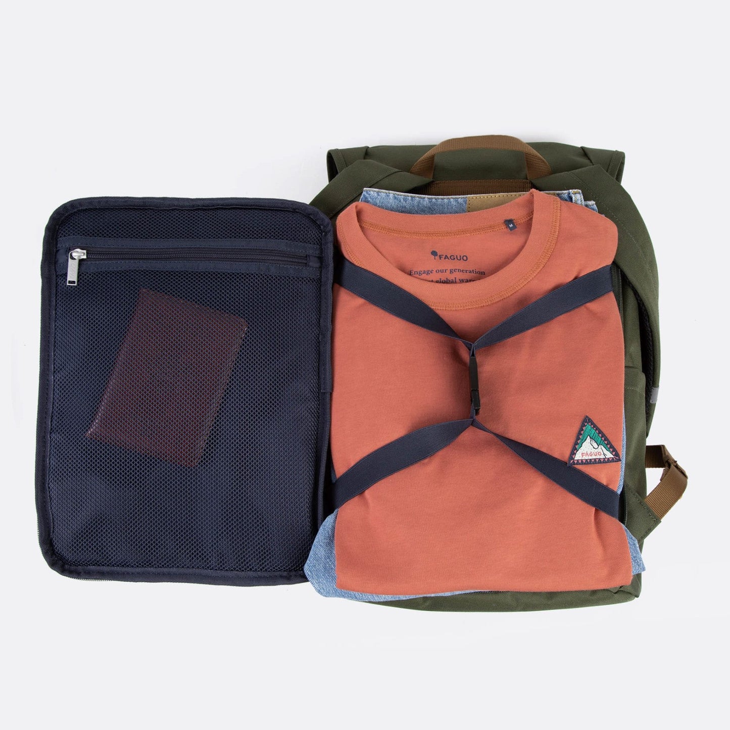 Backpack Level Up Dark Khaki