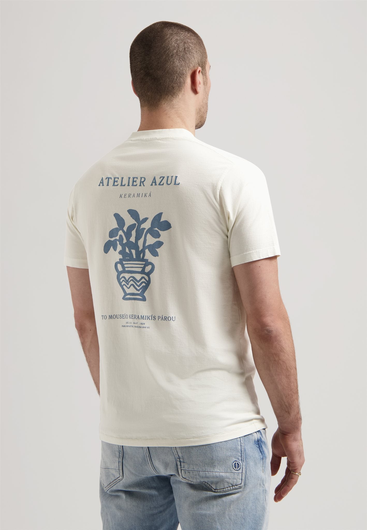 Nickolas Graphic Tee Sand