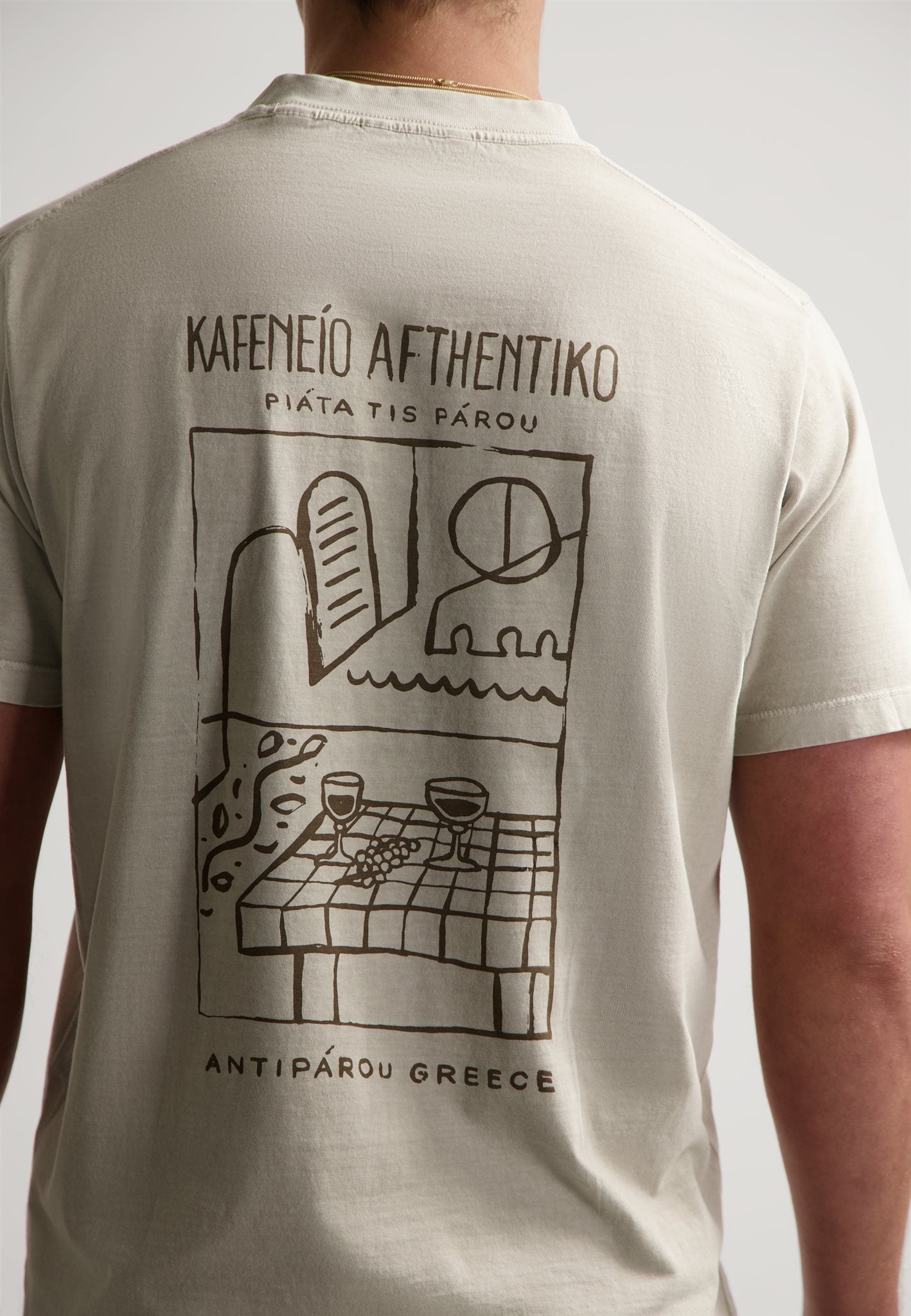Nickolas Graphic Tee Timber