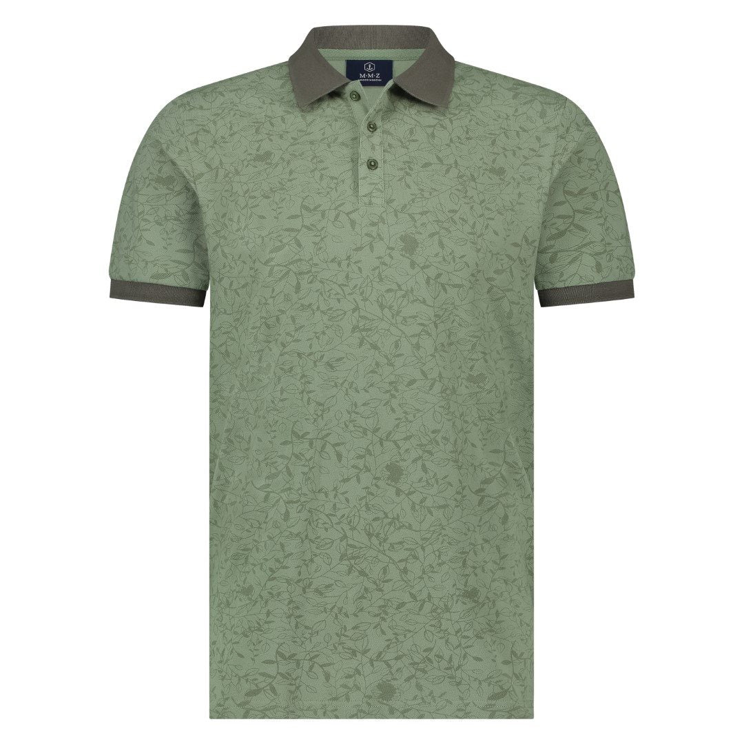 Philip Polo Print Sea Green