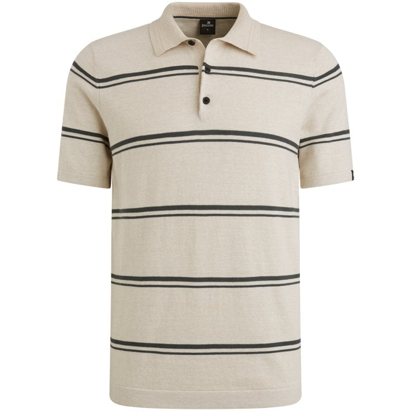 Polo Cotton Linen Silver