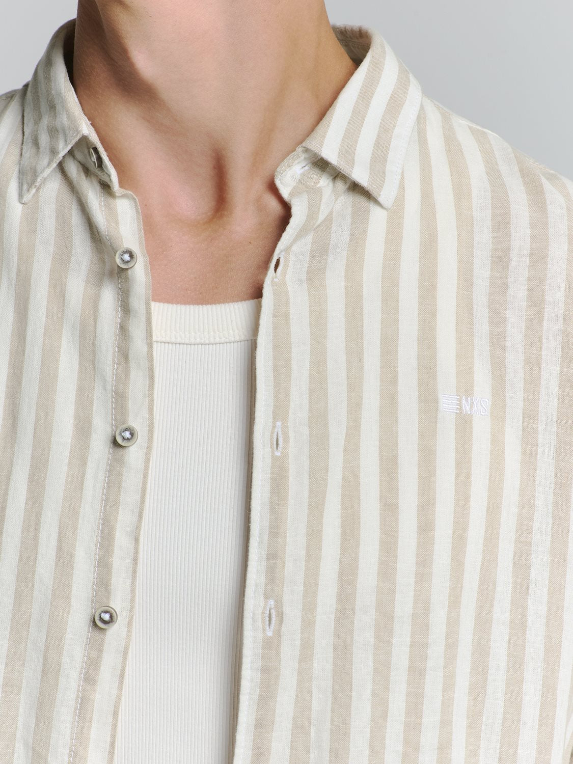Shirt Linen Light Desert