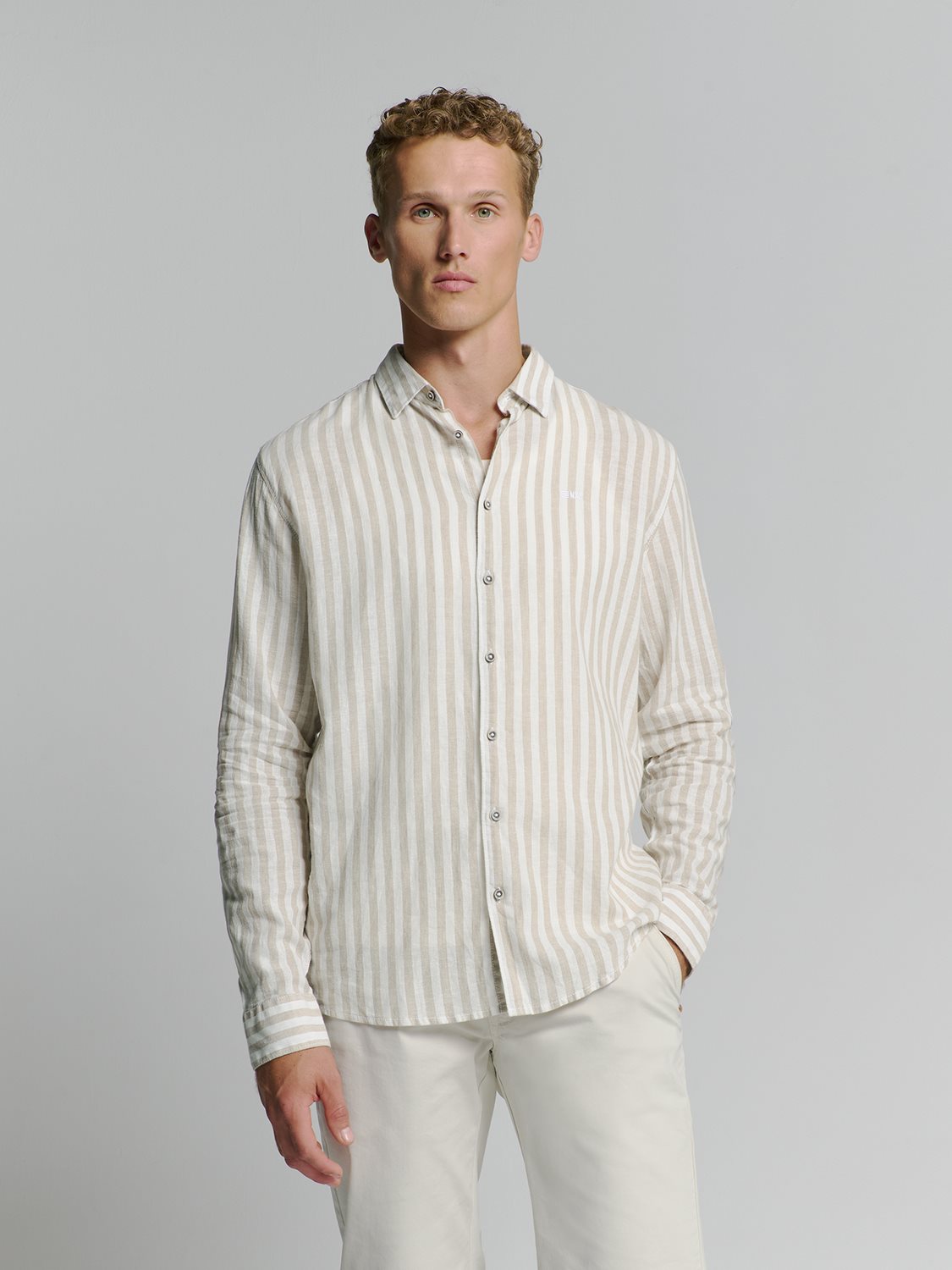 Shirt Linen Light Desert
