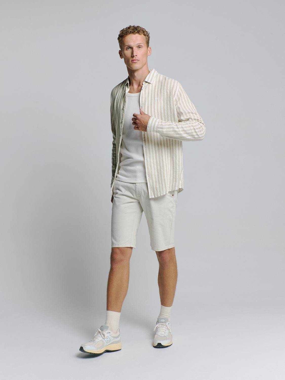 Shirt Linen Light Desert