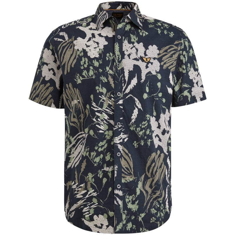 Shirt Print Slub Salute