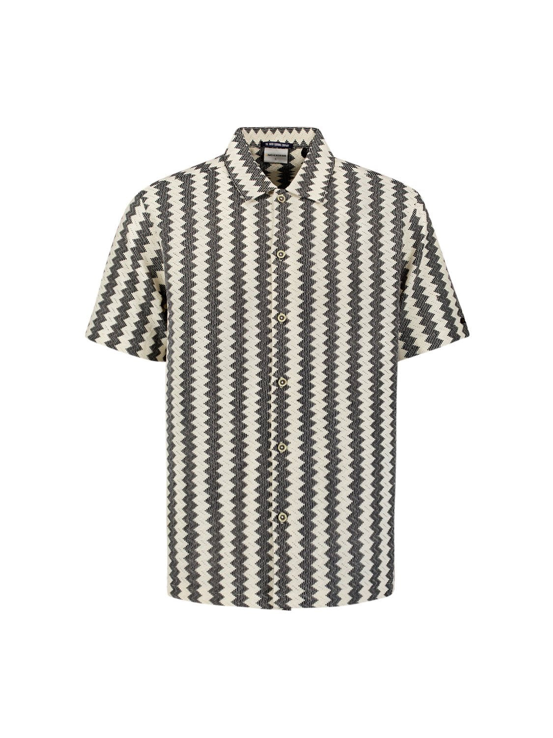 Shirt Zig Zag Offwhite