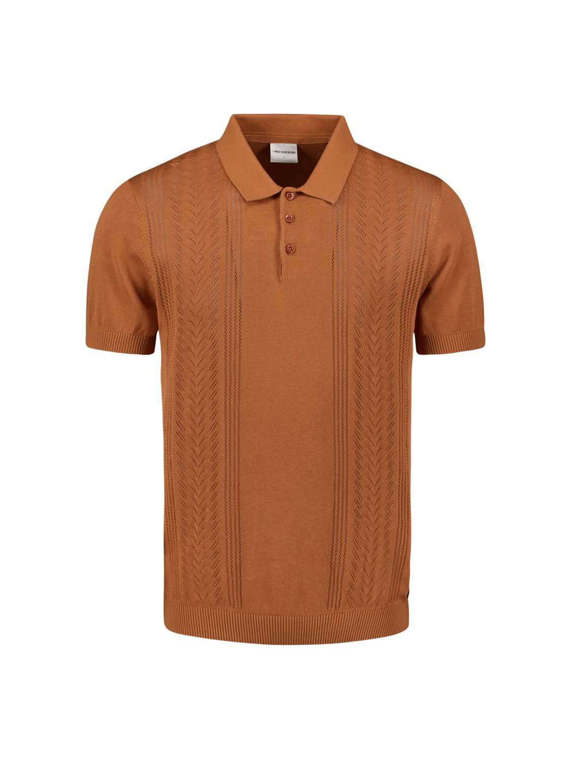 Short Sleeve Polo Jacquard