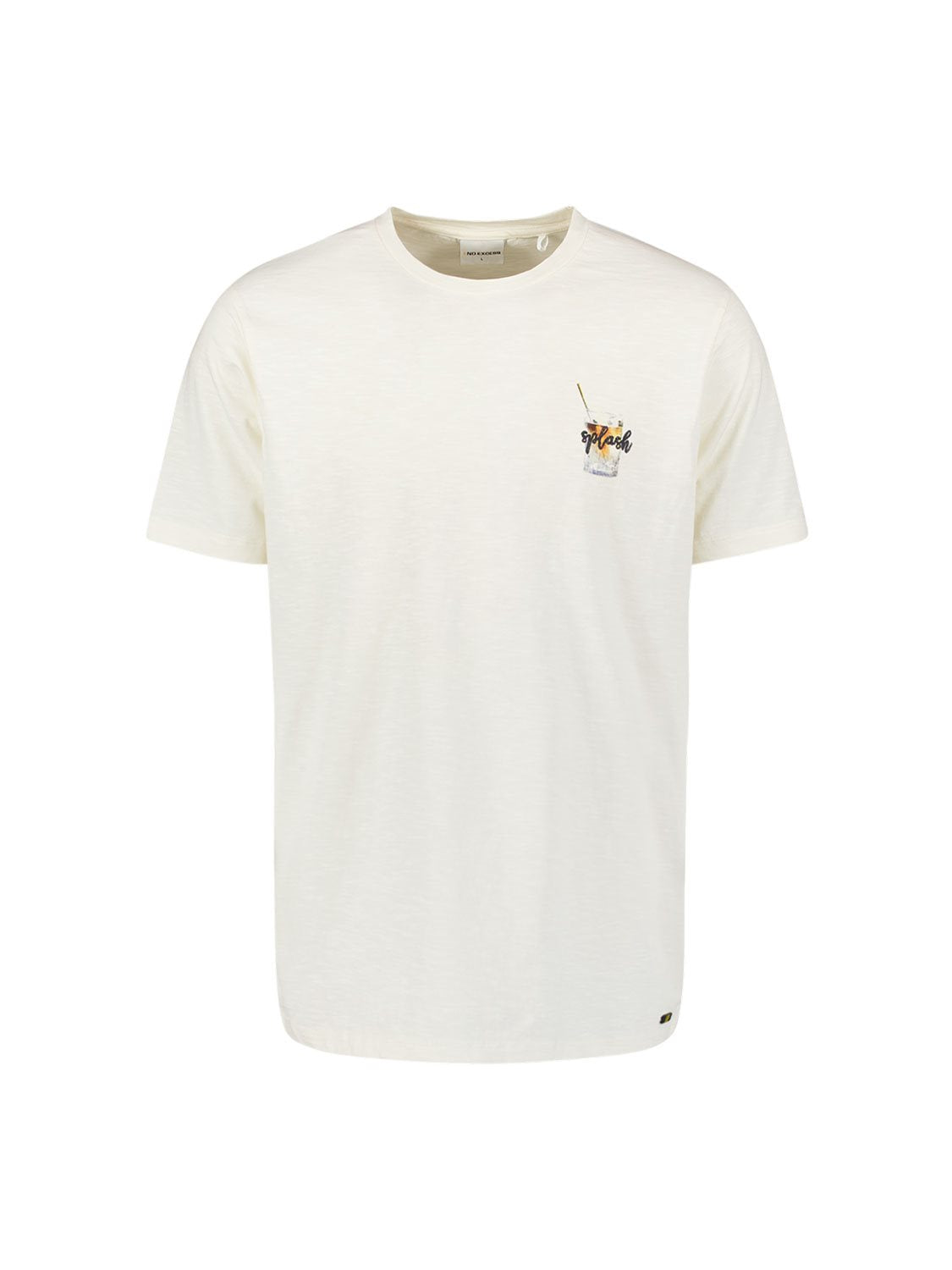 T-shirt Print Slub Natural
