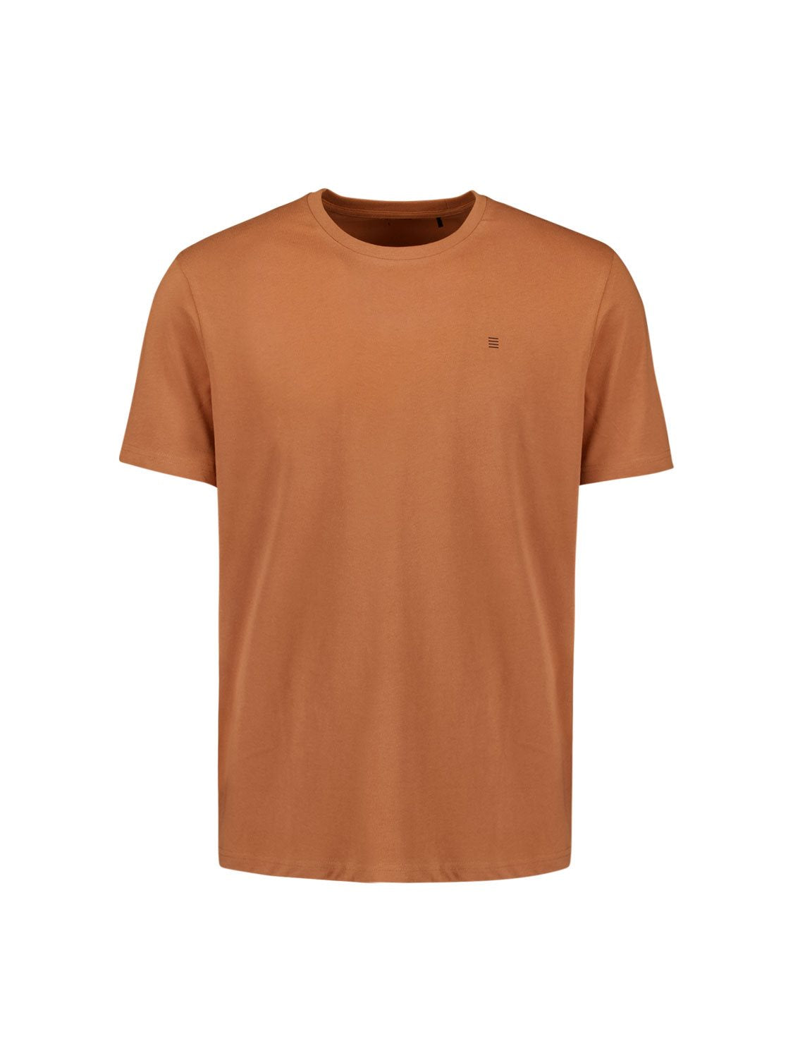 t-shirt Solid Caramel