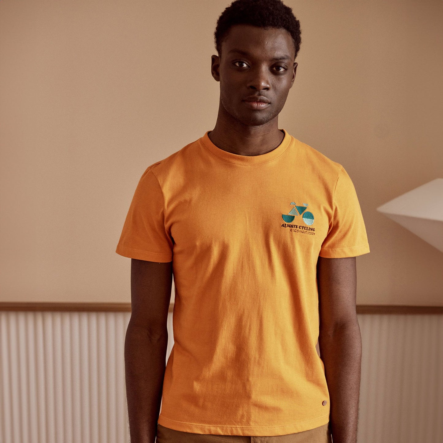 Arcy T-shirt Knit Orange