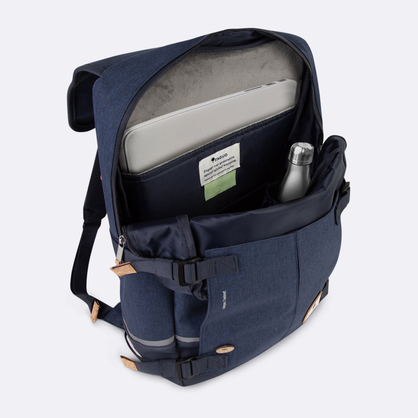 Backpack Commuter Navy & Grey