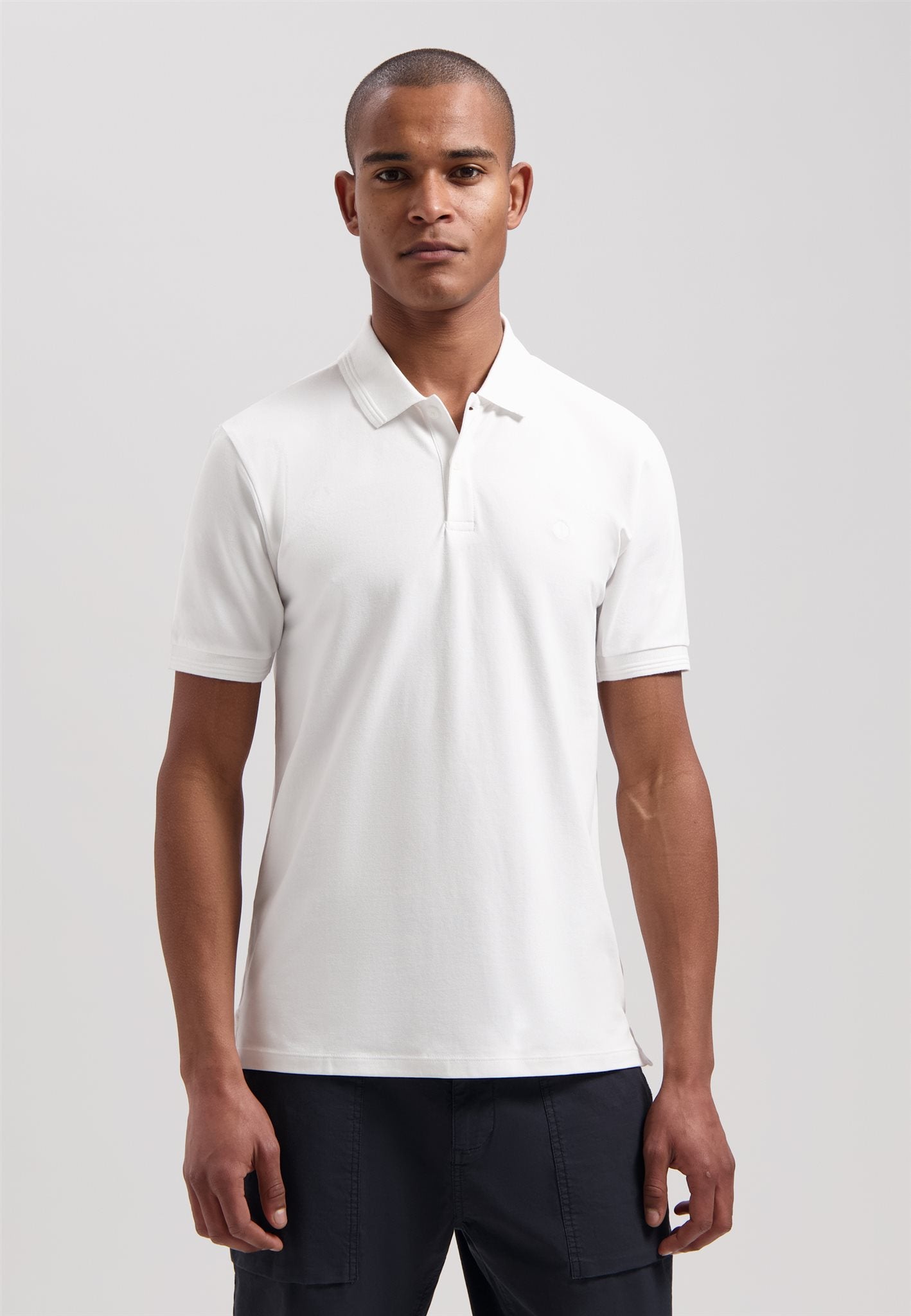 Bowie Polo White