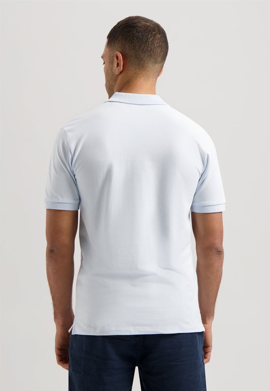 Bowie V-neck Polo Lt. Blue
