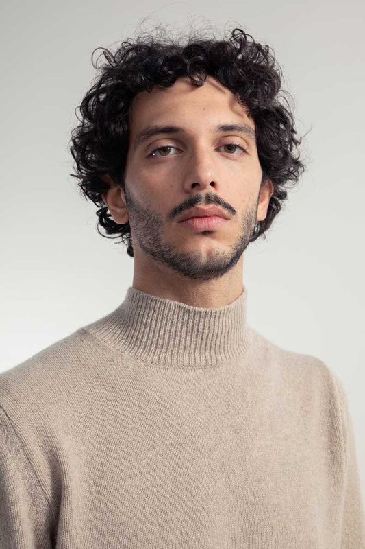 Clemente Cashmere Beige Sabbia