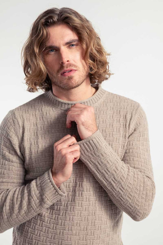 Fernando Cashmere Beige Sabbia