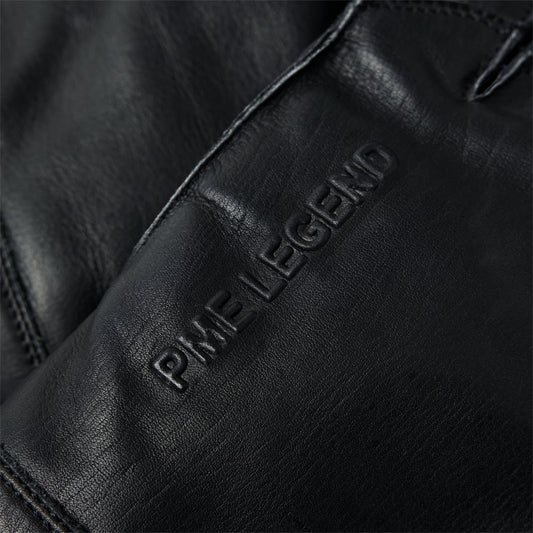 Glove Leather Black Dull