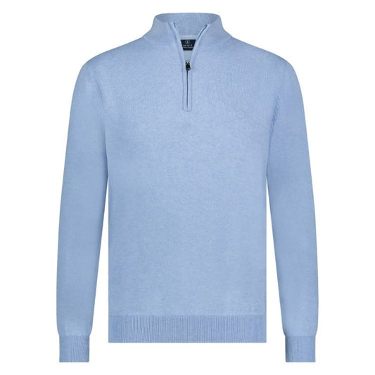 Hince Pullover Zip Light Blue