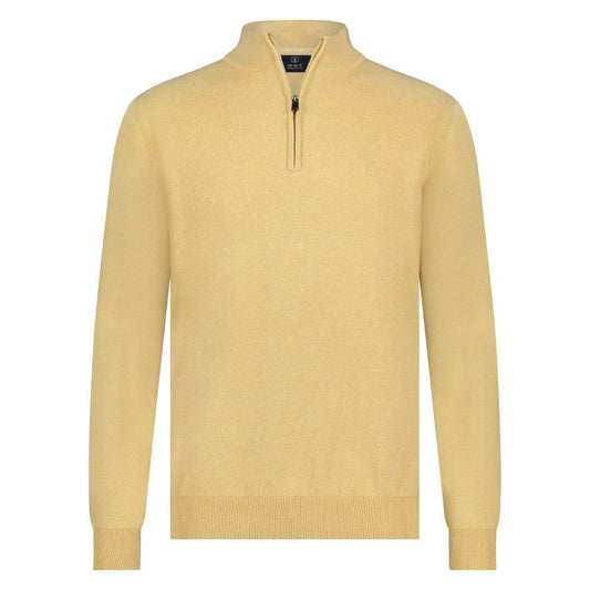 Hince Pullover Zip Ochre