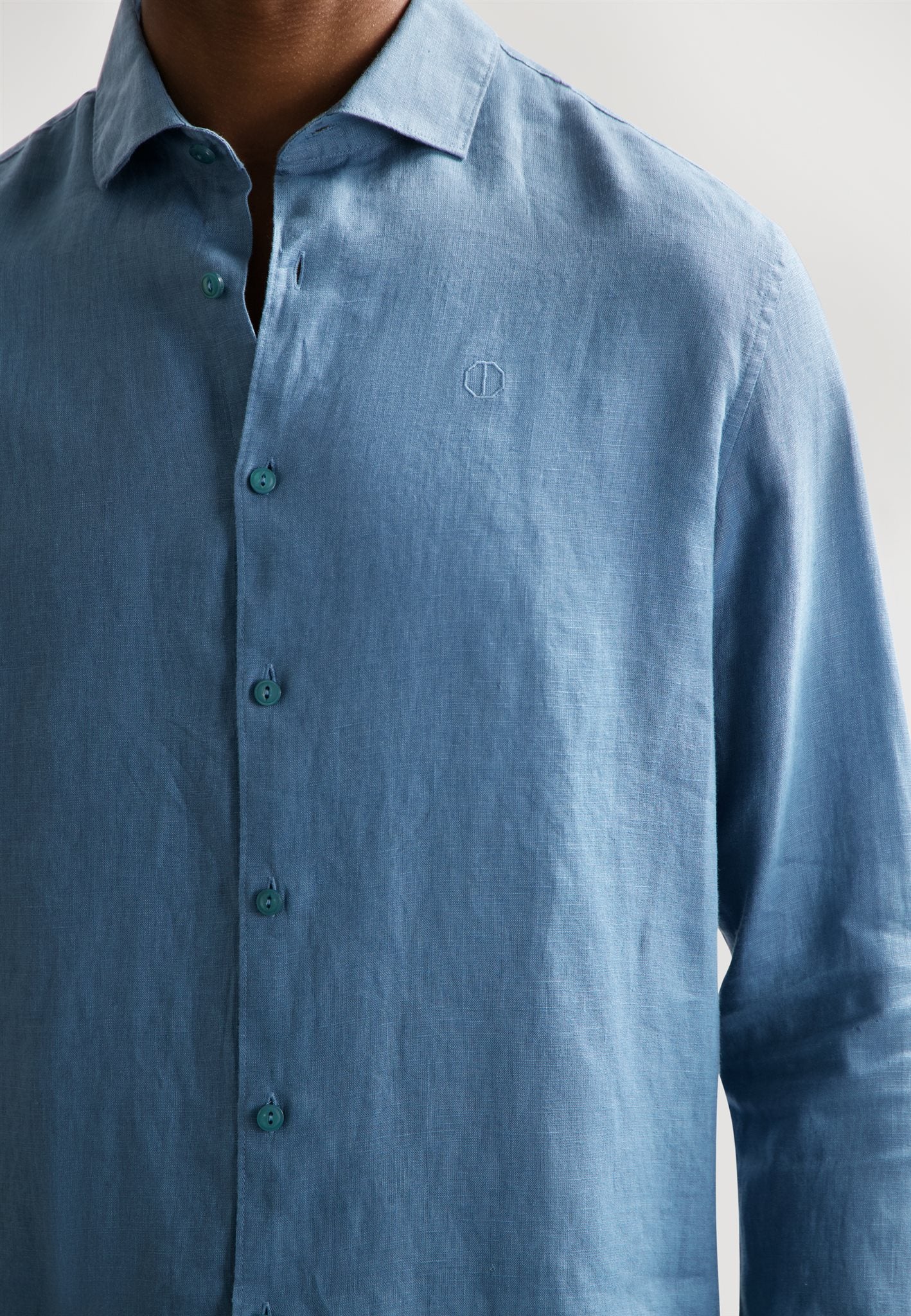 Jagger Shirt Linen Provincial