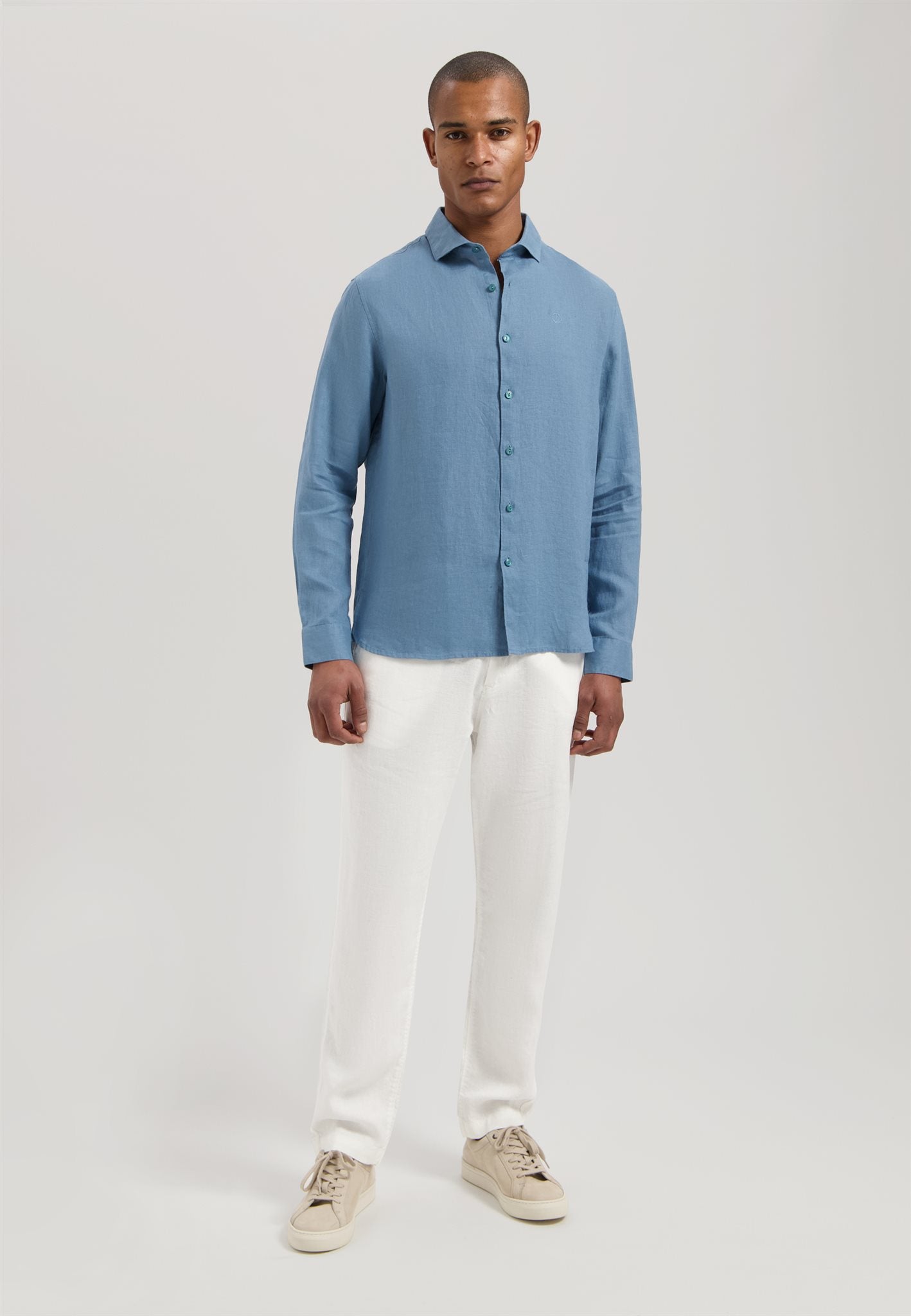 Jagger Shirt Linen Provincial
