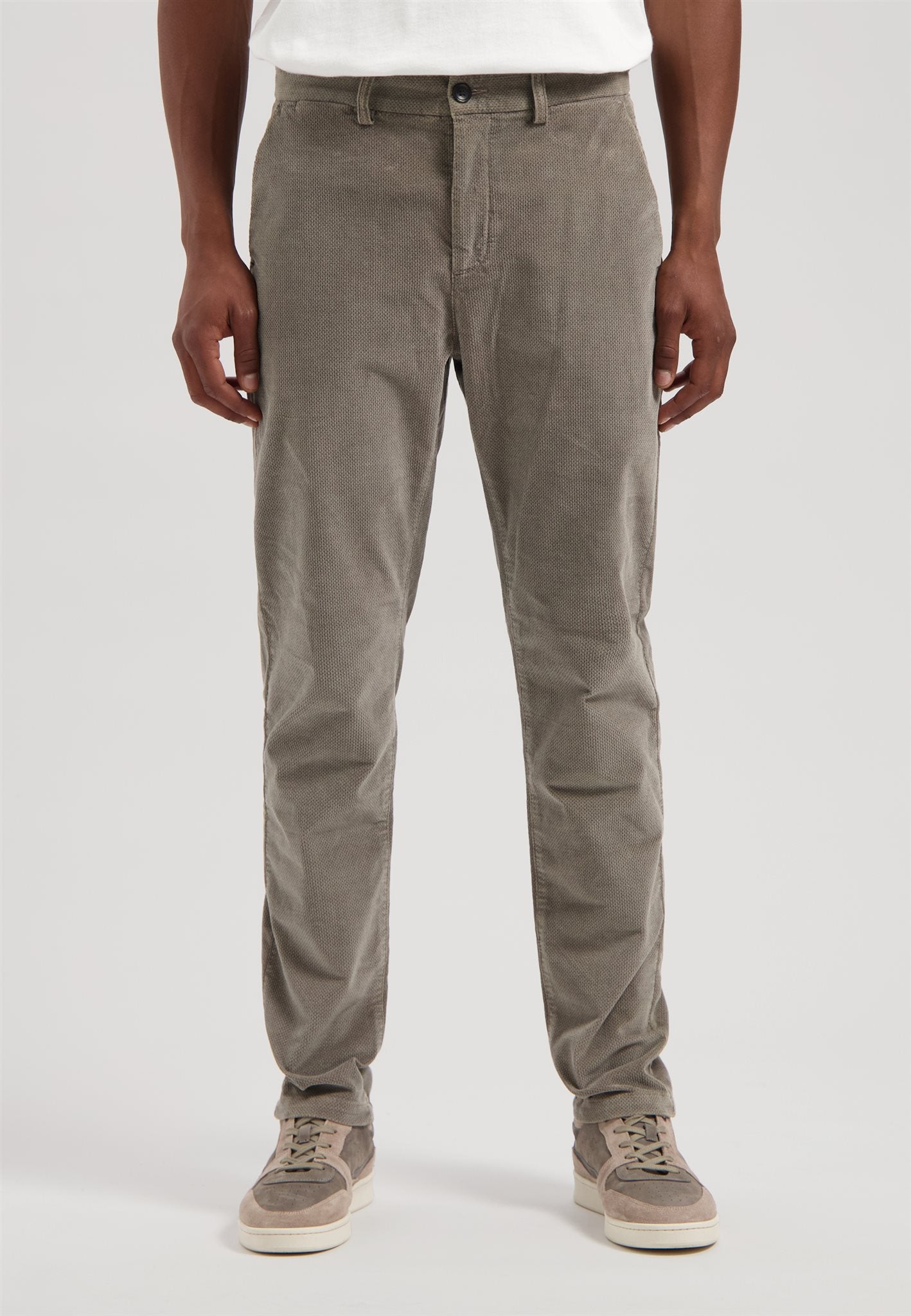 Lancaster Chino Cord Driftwood