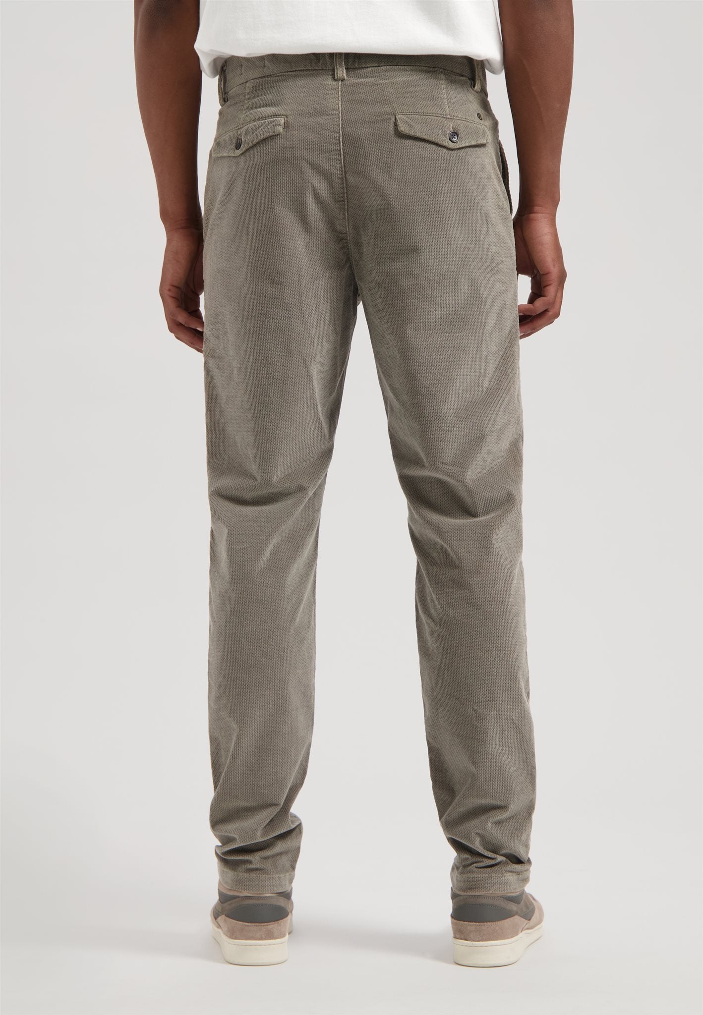 Lancaster Chino Cord Driftwood