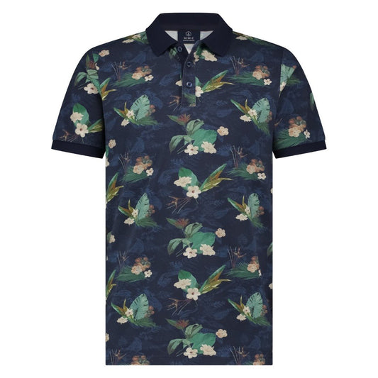 Lucas Polo Fluor Navy