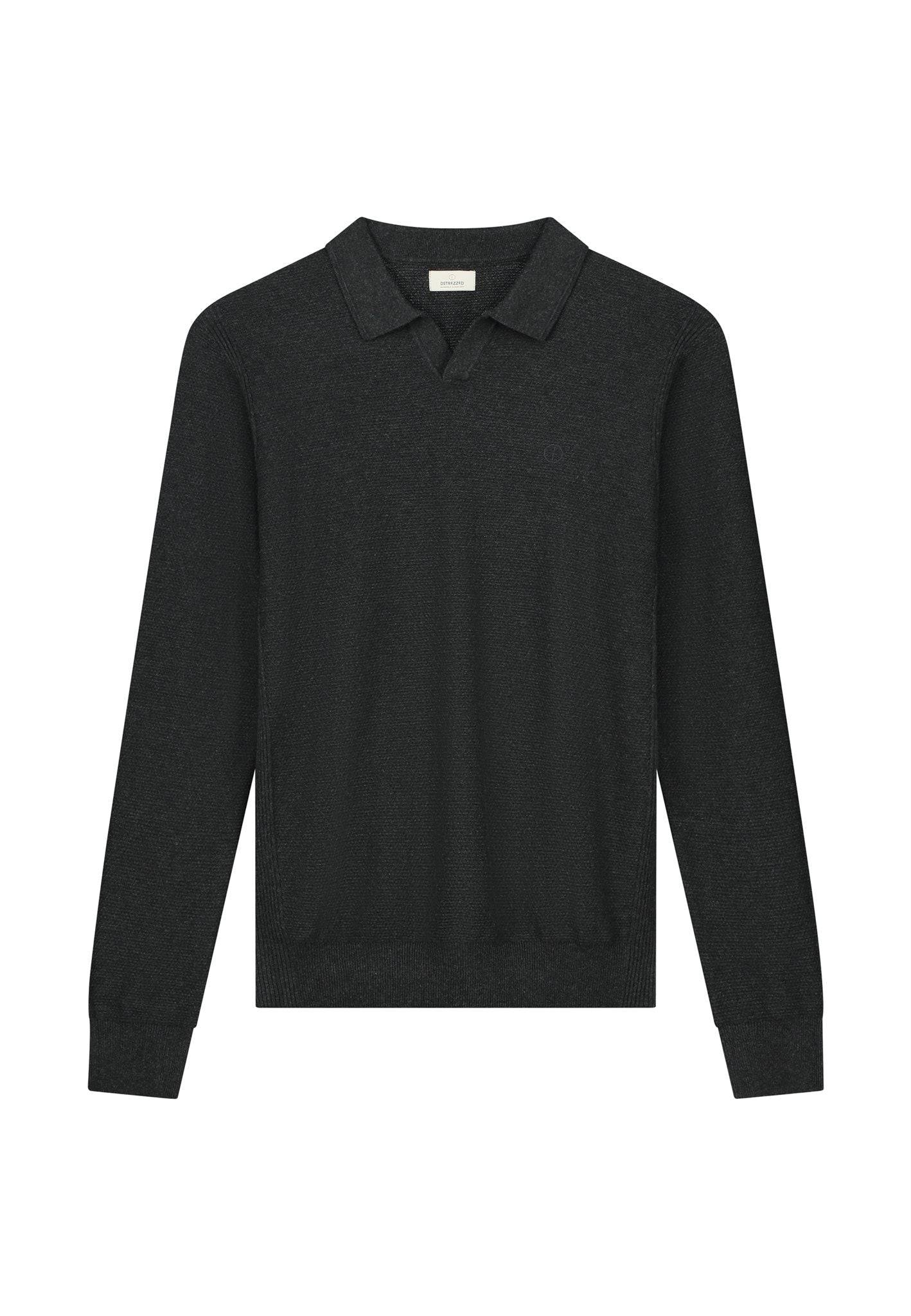 Mercury Polo Long Sleeve Black