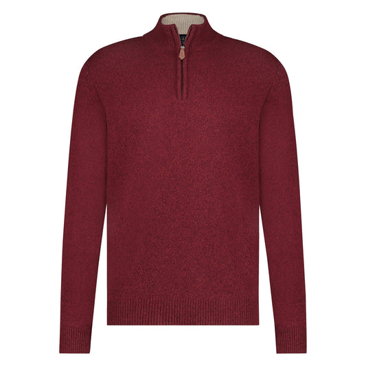 Nels Pullover Wool Mix Beetred