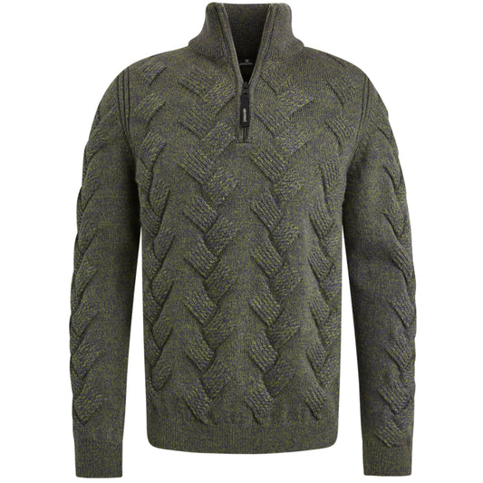 Pullover Star Wool Loden Green