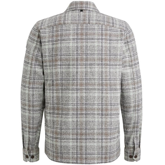 Overshirt Boucle Check Jet Str