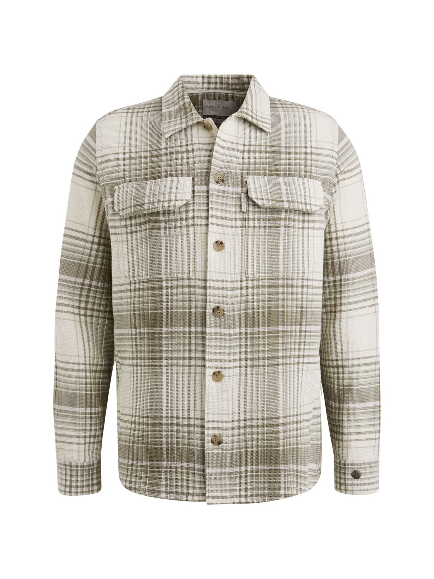 Overshirt Check Weave Peyote