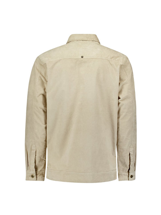 Overshirt Fine Corduroy Cement