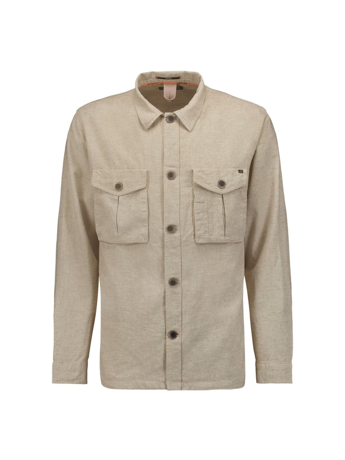 Overshirt Linen Melange Night