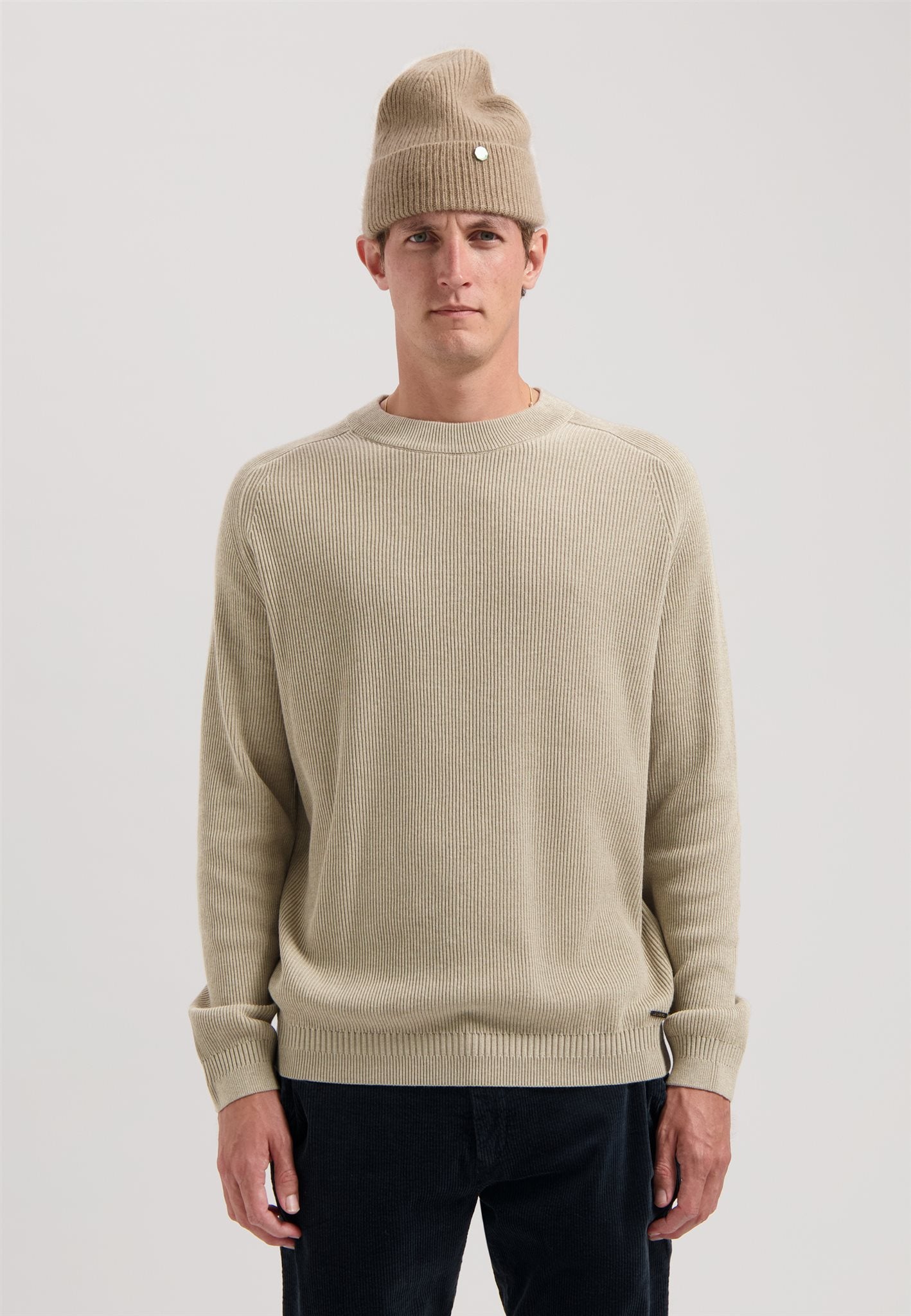 Pedro Raglan Pullover Sand