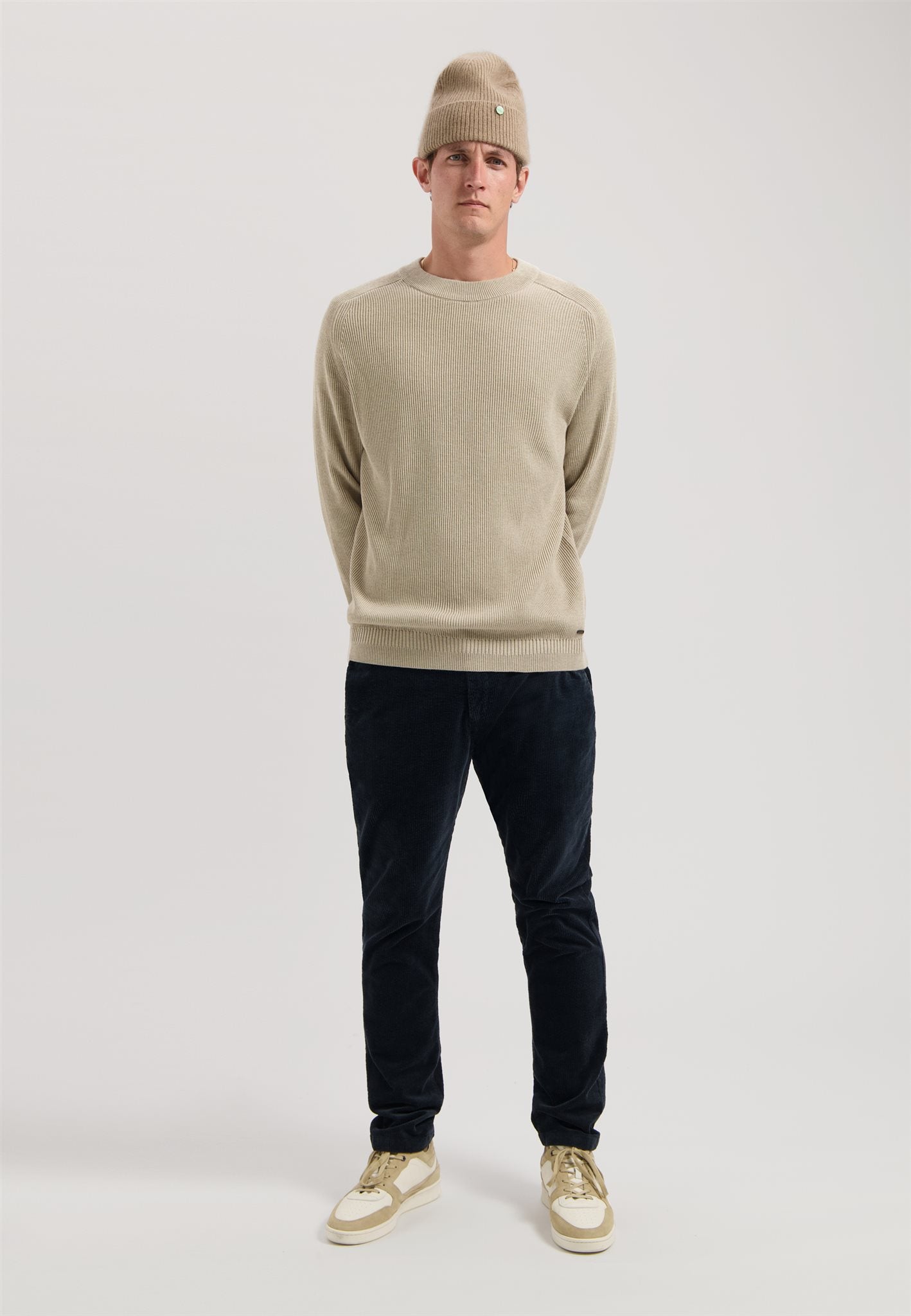 Pedro Raglan Pullover Sand