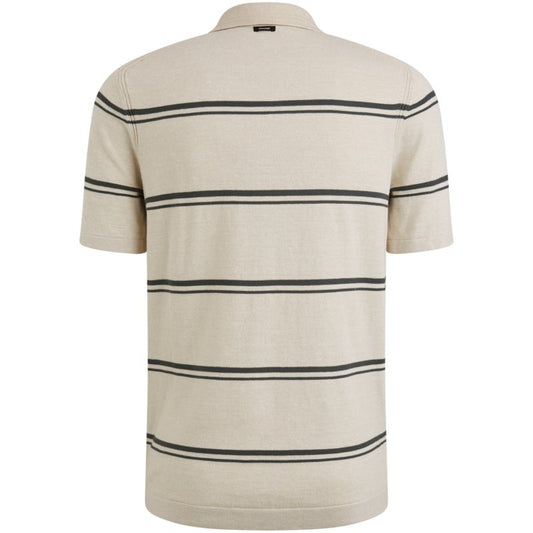 Polo Cotton Linen Silver