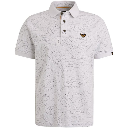 Polo Fine Pique Bright White
