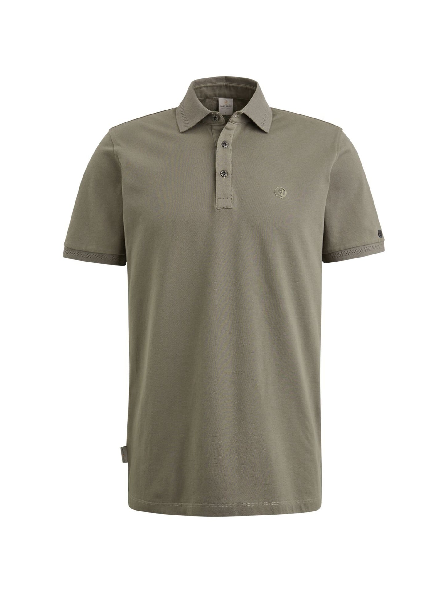 Polo Fine Pique Smokey Olive