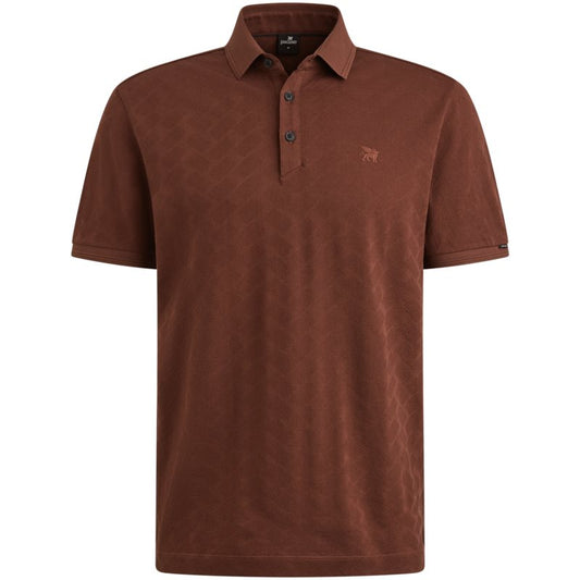 Polo Mercerised Pique Chocolat
