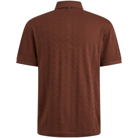 Polo Mercerised Pique Chocolat
