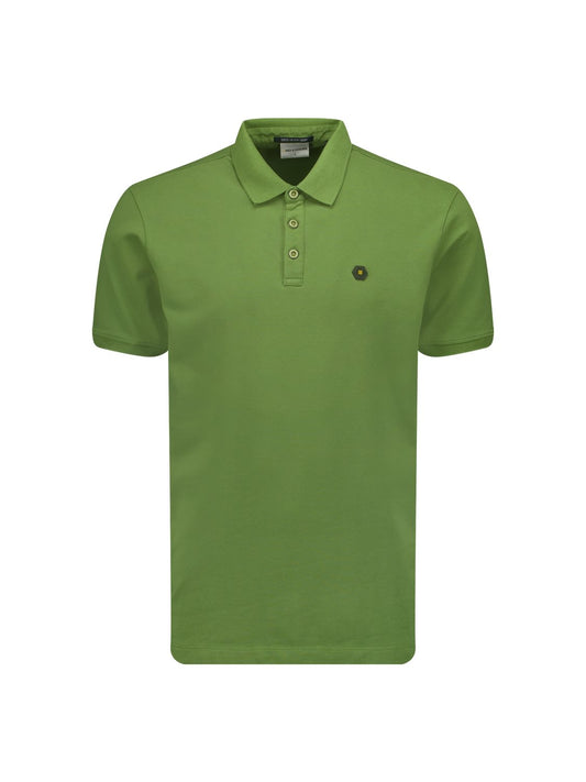 Polo Pique Garment Dyed Green