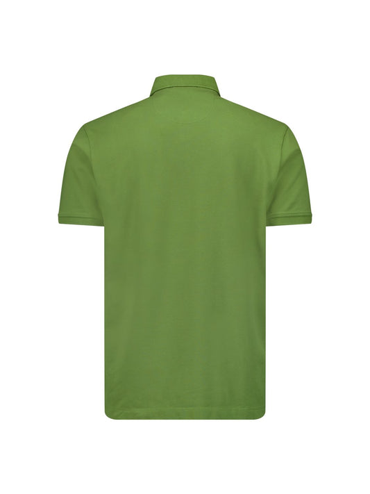 Polo Pique Garment Dyed Green