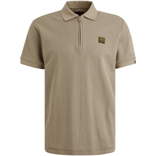 Polo Zip Silver Sage