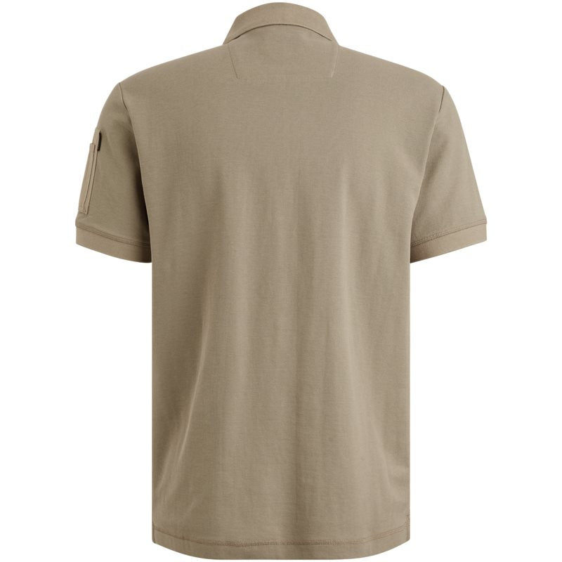 Polo Zip Silver Sage