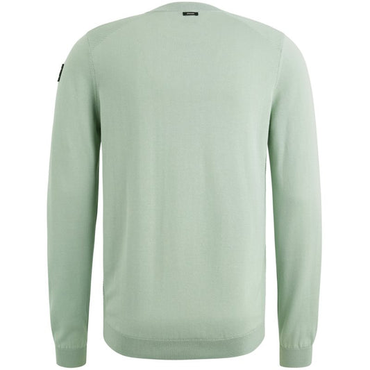 R-neck Cotton Modal Dusk Green