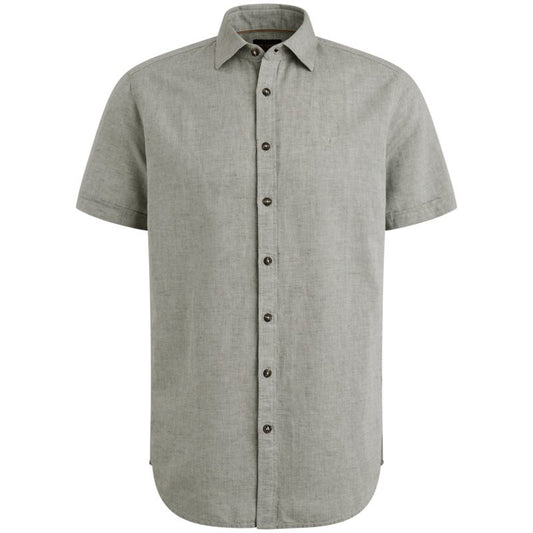 Shirt Cottn Linen Lichen Green