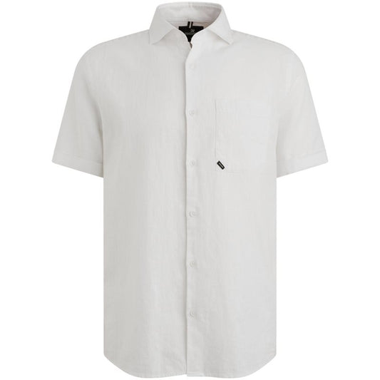 Shirt Cotton Linen BrightWhite
