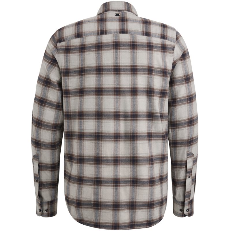 Shirt Flanel Check Pure Ecru